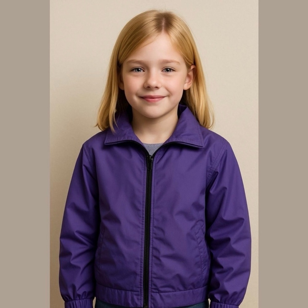 Maralyn & Me Purple Kids Raincoat - Picture 1 of 4